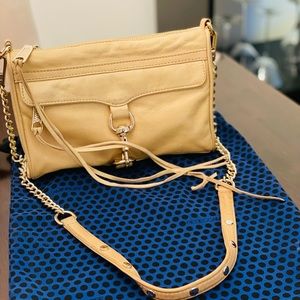 Rebecca Minkoff Mini MAC Beige Crossbody Bag